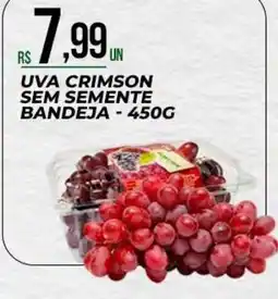 Supermercado Precito uva crimson sem semente oferta