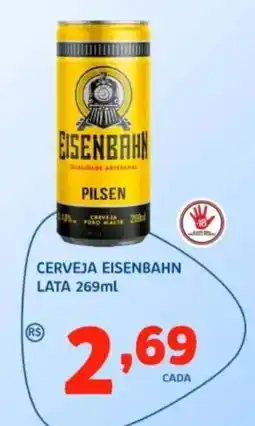 Bergamais Supermercados Cerveja eisenbahn oferta
