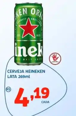 Bergamais Supermercados Cerveja heineken oferta