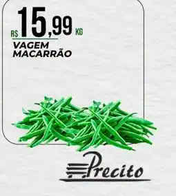 Supermercado Precito Vagem macarrão oferta