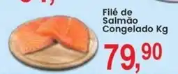 Federzoni Supermercados Filé de Salmão Congelado oferta
