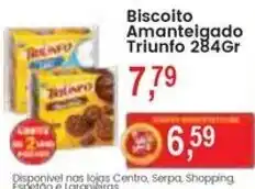 Federzoni Supermercados Biscoito Amanteigado Triunfo oferta