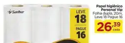Carrefour Personal vip - papel higiênico oferta