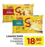 Carrefour Sadia - lasanha oferta