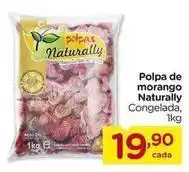 Carrefour Natural - polpa de morango oferta