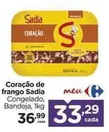 Carrefour Sadia - coração de frango oferta