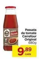 Carrefour Carrefour - passata de tomate oferta