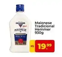 Tonin Superatacado Hemmer - maionese tradicional oferta