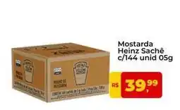 Tonin Superatacado Heinz - mostarda c/144 unid oferta