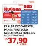 Assaí Atacadista Huggies - fralda descartável pants proteção acolchoada oferta