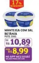 Assaí Atacadista Sun - manteiga com sal oferta