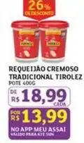 Assaí Atacadista Cremoso - requeijão cremoso tradicional oferta