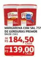 Assaí Atacadista Primor - margarina com sal oferta