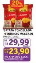 Assaí Atacadista Mccain - batata congelada +fininhas oferta