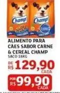 Assaí Atacadista Champ - alimento para cães sabor carne & cereal oferta