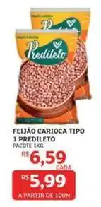 Assaí Atacadista Carioca - feijão tipo 1 predileto oferta