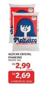 Assaí Atacadista Pinheiro - açúcar cristal oferta