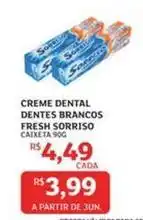 Assaí Atacadista Sorriso - creme dental dentes brancos fresh oferta