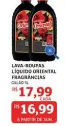 Assaí Atacadista Oriental - lava-roupas líquido fragrâncias oferta