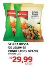 Assaí Atacadista Granado - seleta russa de legumes congelados oferta
