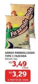 Assaí Atacadista Fazenda - arroz tipo 1 oferta
