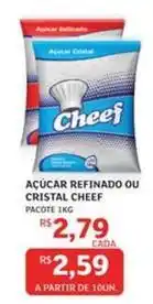 Assaí Atacadista Cristal - açúcar refinado ou oferta