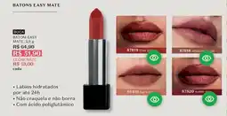 O Boticário Easy - batons easy mate oferta