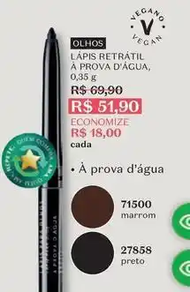 O Boticário Lápis retátil à prova d'agua oferta