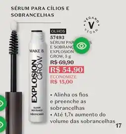 O Boticário Olho - sérum para cílios e sobrancelhas oferta
