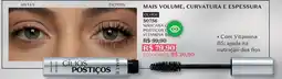 O Boticário Mais - volume, curvatura e epressura oferta