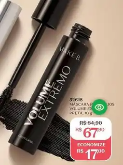 O Boticário Mascara ios volume oferta