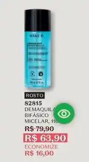 O Boticário Cristal - demaquil bifasico micelar oferta