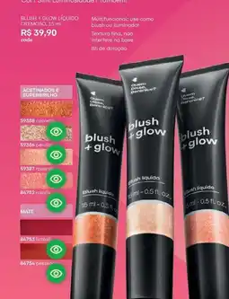 O Boticário Cremoso - blush glow oferta