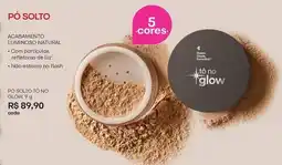O Boticário Natural - acabamento luminoso oferta