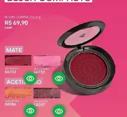 O Boticário Mate - blush compacto, 2 g oferta