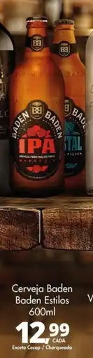 Delta Supermercados Cerveja Baden Baden Estilos oferta