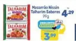 Supermercados Jau Serve Macarrão Nissin Talharim Sabores oferta
