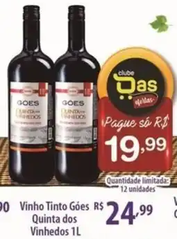 Rede DAS Vinho Tinto Góes Quinta dos Vinhedos oferta