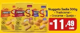 Supermercados São Vicente Nuggets sadia oferta