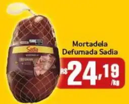 Supermercados São Vicente Mortadela Defumada Sadia oferta