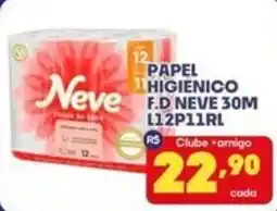 Boa Supermercados Papel higienico f.d neve 30m oferta