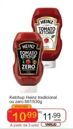 Giga Atacado Ketchup heinz tradicional ou zero oferta