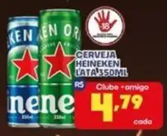 Boa Supermercados Cerveja heineken lata oferta
