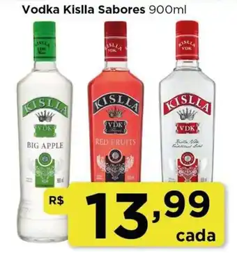 Vodka Kislla Sabores