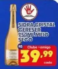 Boa Supermercados Sidra cristal cereser oferta