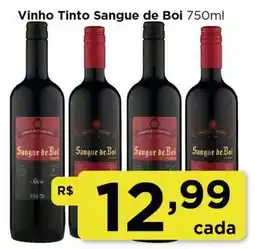Rede Vivo Vinho Tinto Sangue de Boi oferta