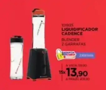 Liquidificador cadence blender 2 garrafas