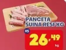 Boa Supermercados Panceta suina resf kg oferta