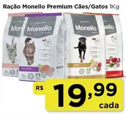 Rede Vivo Ração Monello Premium Cães/Gatos oferta
