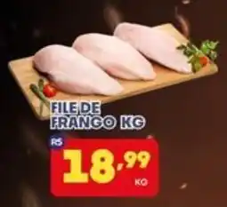 Boa Supermercados File de frango oferta